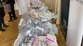 Police seize almost £800,000 worth of illegal prescription tablets in Belfast, Uk