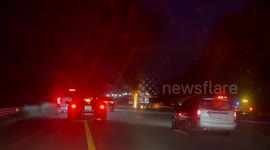 US: Tractor-Trailer And Passenger Vehicle Collide In Fiery Crash On I-93 In Derry, NH