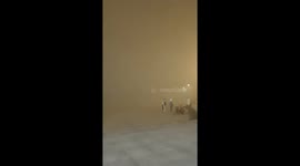Heavy smog caused by air pollution envelops city in northern China