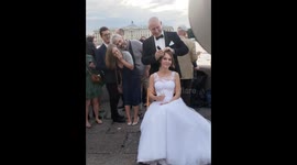 Surprise shaving ceremony: unconventional wedding in St. Petersburg