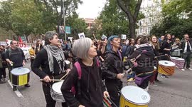 Madrid stands for Palestine: drumming for freedom amidst Israel-Gaza conflict