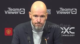 Manchester United 0-3 Newcastle: Erik ten Hag post-match press conference in Manchester, UK