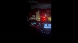 Good Samaritan prevents multiple car collisions in slippery conditions in China