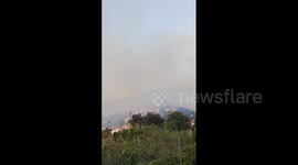 Hundreds evacuated as Storm Ciaran winds see wildfire spread near Valencia