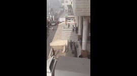 Strikes explode in close proximity to Gaza's al-Quds Hospital