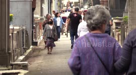 All Souls' Day celebration in Sao Paulo, Brazil