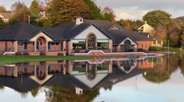 Flooding in Downpatrick after days of heavy rainfall in UK