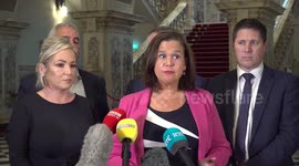 Extending powersharing deadlock into 2024 is ‘unthinkable’, says McDonald in Belfast, UK