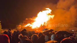 Early Bonfire Night Celebrations in Leeds, West Yorkshire