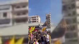 Hezbollah Supporters Gather In Beirut, Lebanon
