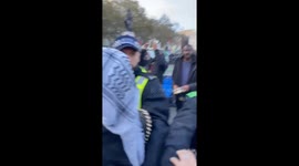 London police make arrests in violent pro-Palestine protest