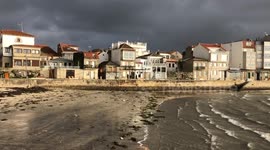 Storm Domingos hit Galician coast on this Saturday 4th November