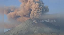 Popocatepetl Volcano Erupts, Triggering Yellow Phase 3 Warning in Mexico