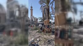 Palestinian Journalist Describes Destruction Of Mosque