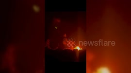 Israeli warplanes targeted Gaza City with at least 100 airstrikes in the past hour