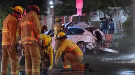 Northridge: Off Duty LAPD Officer Killed, San Bernardino Sheriffs Deputy Injured In Collision