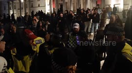 Annual Millions mask march 2023 Central London. 05/11/23