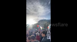 UK: Hundreds Of Thousands Join Pro-Palestine Rallies In Central London 2