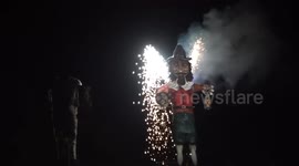 Edenbridge bonfire on Saturday in UK