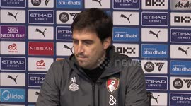 Man City 6-1 Bournemouth: Andoni Iraola post-match press conference in Manchester, UK