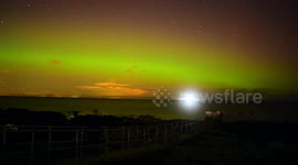 Ireland: Stunning Northern Lights Dazzle Across Night Sky