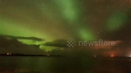 UK: Vivid Northern Lights Dazzle Across Night Sky 2