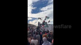 US: Thousands Of Pro-Palestine Protesters Call For Ceasefire In Washington, D.C.