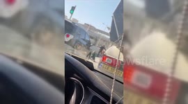 Woman Wrestled To Ground At Israeli Checkpoint