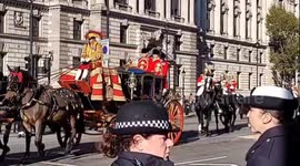 'Not Our King' Anti-monarchy protesters at Kings State Opening of Parliament