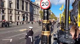 Protestors Heckle King Charles as He Arrives at Parliament for State Opening