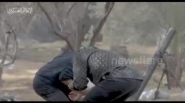 Targeting of the Israeli forces in Gaza with heavy-calibre mortar shells