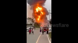 Horrific tanker truck blast on Chinese highway kills 2