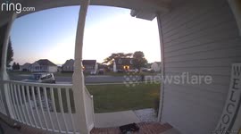 Wholesome moment trick-or-treater adds candy to empty bowl in US