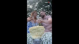 Chaotic day ends with expectant couple celebrating a special gender reveal moment
