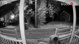 Son spooks out clueless dad with a HILARIOUS Ring camera prank