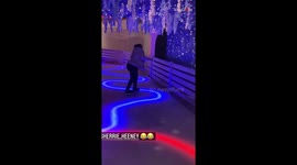 Girl trying her hand at Ice skating fails horribly at it *Hilarious Fail*