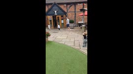 Three boys under four engage in a hilarious three-way battle over one toy car!