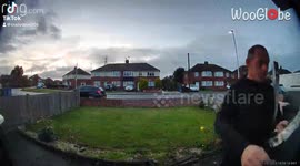 Man rips a big fart on the front door as he enters the house *Hilarious*