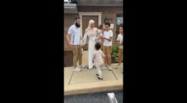 Contract Cancelled - Parents-to-be do a wholesome gender reveal of their fifth baby *Wholesome Video*