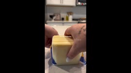 A satisfying ASMR video of neatly restocking the basic household necessities