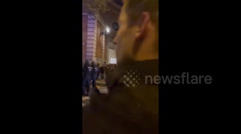 Spain: Anti-Gov’t Protesters Clash With Police Second Night In Row In Madrid