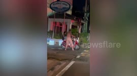 Russian tourist attacks locals during naked rampage in semi-barbarous Pattaya