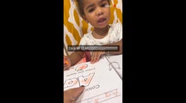'What letter is this?' - Little missy gets her way with her mommy *Adorable Toddler*