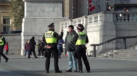 London officers on duty as part of counter-terrorism initiative in UK