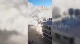 Israel Destroys Home Of Palestinian Prisoner in Shuafat refugee camp
