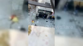 Israeli Soldiers Search Schoolgirls in Shufat refugee camp in Jerusalem