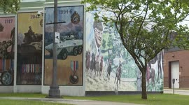 War Memorial Park and Garden for the Unforgotten in Oshawa, ON, Canada