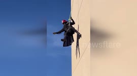 Heroes of VCFD and Local Fire Departments Spread Halloween Joy at Ventura County Medical Center in CA, USA