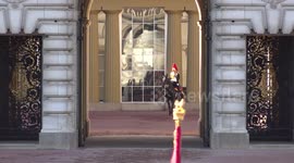 King and Queen depart Buckingham Palace for State Opening of Parliament in London, UK