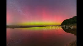 Australia: Colorful Aurora Australis Lights Up Night Skies In Parts Of Country